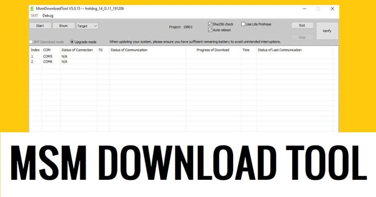 MSM Download Tool [LATEST VERSION] WITH ID & PASSWORD