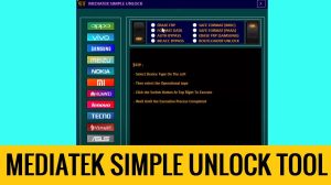 Mediatek Simple Unlock Tool V1.0 (MSU) Download latest version free