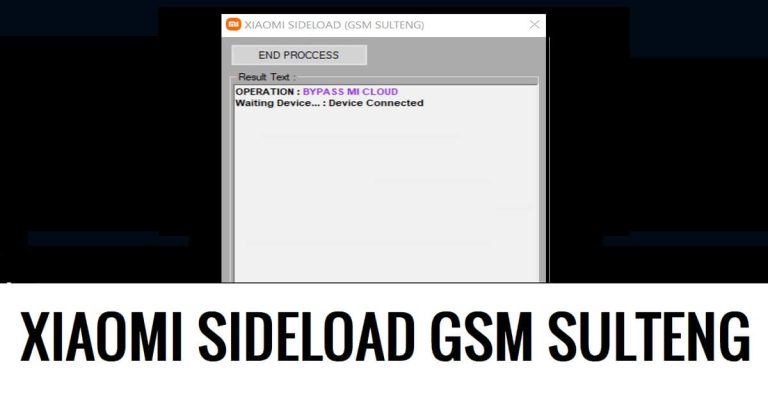 Xiaomi Sideload Tool GSM Sulteng V2.0 Download Free Latest Version