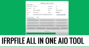iFrpfile All In One Tool AIO v2.8.5 Download Free iCloud Bypass Latest Version