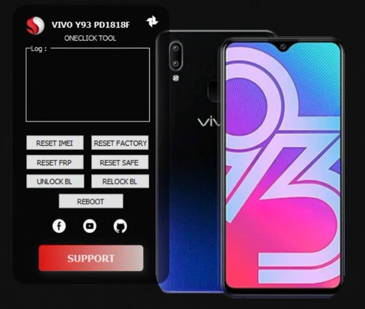 Vivo Y93 (PD1818F) One Click Tool AIO Download Latest Version Free