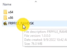 FRPFILE Ramdisk Tool V2.8 Download for Windows Latest Version