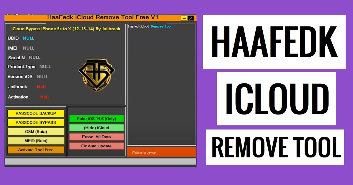 HaaFedk iCloud Remove Tool v2 Download latest version Free