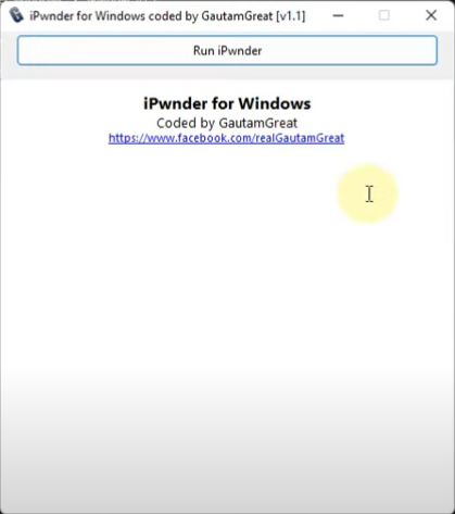iPwnder Tool By Gautam Great Download Windows Latest Version Free