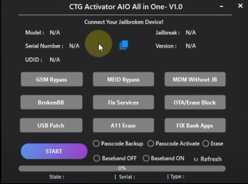 CTG Activator AIO All In One Tool