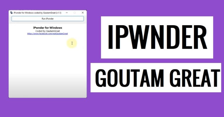 iPwnder Tool By Gautam Great Download Windows Latest Version Free