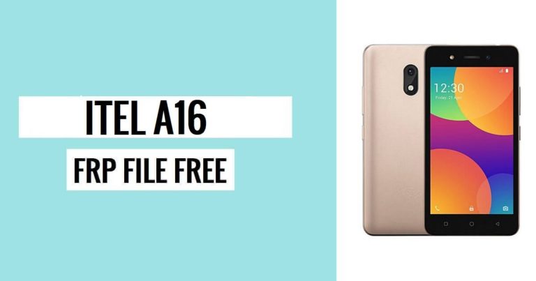 Itel A16 FRP File (SPD) Download Bypass Google One Click