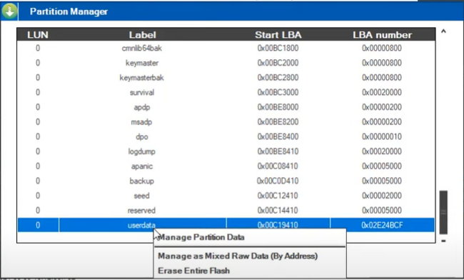 EDL Firehose Programmer File